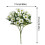 Kunstig Rosebuket Lyserød Silke Blomster Bryllup Håndbundet 3