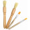 Coffee Grinder Cleaning Brush Wooden 4 Pack 1