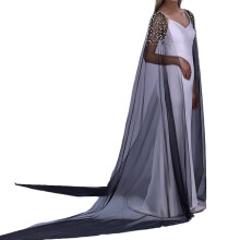 Long Trailing Arm Sleeves Wedding Dress Arm Shawl Wrap for Bride Party Armwear