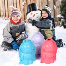 Snowball Maker & Snowman Mould Tool – Durable Outdoor Winter Play Equipment, Compatible with Family Snow Activities