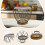 Koffiepadhouder baraccessoire bruin 6