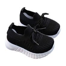 Toddler Shoes,Kids Mesh Shoes Boy Girl Non First Walkers Breathable Comfortable Casual Footwear,Toddler Boy Shoes,Black,3.5-4 Years
