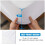 Προστατευτικό στρώματος Queen Waterproof 200GSM Terry White 3