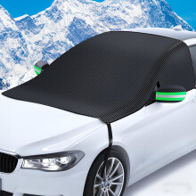 Car Snow Cover – Half Shield, All-Season Weatherproof Protection for Windshield, Compatible with Most Vehicles