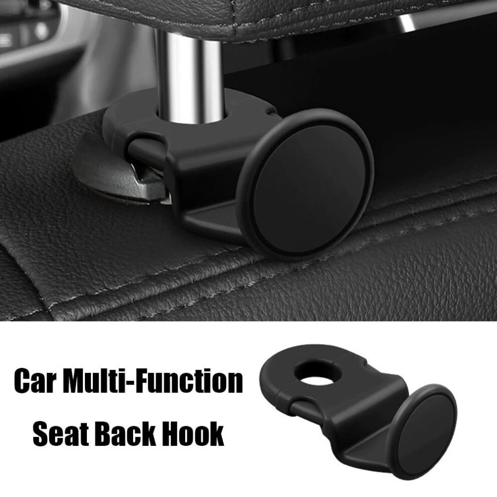 Qenashaing 1Pc Heavy-Duty Car Back Seat Hook (20Kg), Hidden Headrest Organizer For Grocery Bags & Accessories Â Compatible With Suv/Sedan 9555307567431