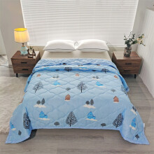 Couette réversible en microfibre 39 x 59 po, sans housse, douce, légère et rafraîchissante, lavable en machine – Compatible avec les couettes