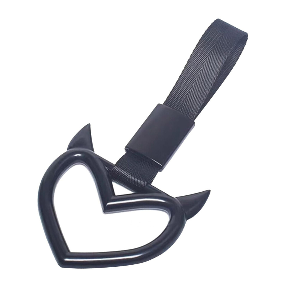 Heart-Shaped Car Handle Straps, Drift Charm Rear Bumper Warning Ring Decor Â Cute Automotive Accessories 9555307567516