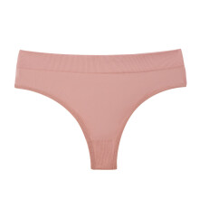 Nohavičky Plus Size s vysokým pásom, ružové, veľkosť L
