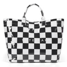 Trendige PVC-Tragetasche für Damen, Leopardenmuster, große Canvas-Hobo-Handtasche