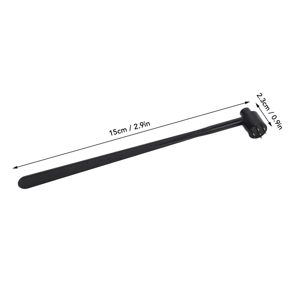 Industry Dermal Hammer Set, 5Pcs Plum Blossom Needles, Flexible Abs Handle, Stainless Steel 9402001171986