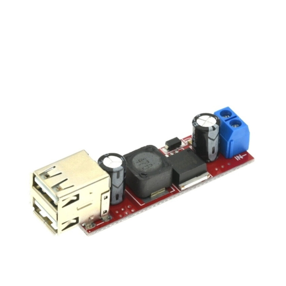 Lm2596 Dc-Dc Step-Down Converter Module Dc 6V-40V To 5V 3A Double Usb Charge Dual Usb 9402001170989