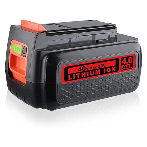 40V 4.0Ah Replacement Battery for Black+Decker LBX2040