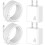 Γρήγορος φορτιστής ZCPixel20W USB-C (2 τεμάχια) + καλώδιο 6 ποδιών για Google Pixel9/8/7/6/5/4 & 1