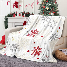 AuroraX Christmas Throw Blanket Microfiber 40x50 Inches