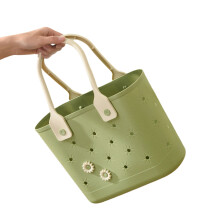 Bolsa de almacenamiento para baño, portátil y resistente, fabricada con materiales de goma. Ideal para la ducha, viajes, playa y actividades en la