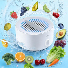 Limpiador avanzado de verduras y productos de limpieza para el hogar mediante electrólisis: purificador compacto de 5 minutos para frutas, verduras