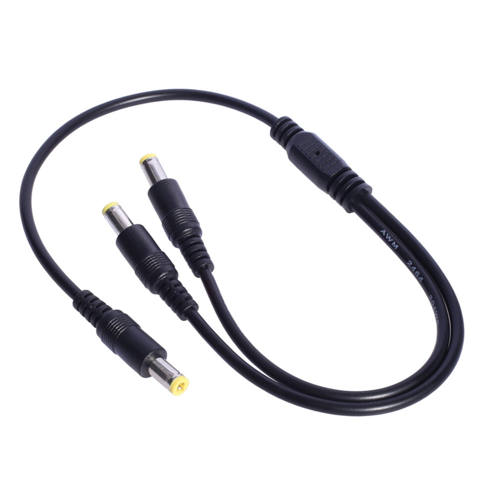 5.5X2.5mm Power Splitter Cable Power Supply Splitter Cord Connectors Two Devices For Home Or Gadgets 9027700041486