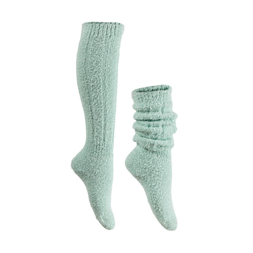Women's wool over-the-knee socks thick warm winter