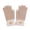 Strikkede vinterhandsker, touchscreen-kompatible, unisex 1