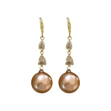 Elegant Drop Earrings with Simulated Pearl and Teardrop Shaped Stones for Women Fashion Jewelry Accessories