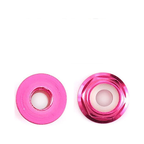 Aluminum Alloy Hex Flange Lock Nuts M2–M6 4 pcs