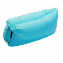 Inflatable Lounger Beach Chair Sky Blue 1pc