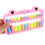 Pink 7Bead Abacus Math Tool for Kids Lightweight Portable Plastic Educational Device for Students 5