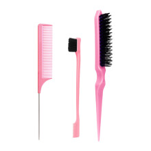 3pcs Double Sided Hair Comb Hair Brush AccessoriesStyling Partition Comb for Salon Home Use