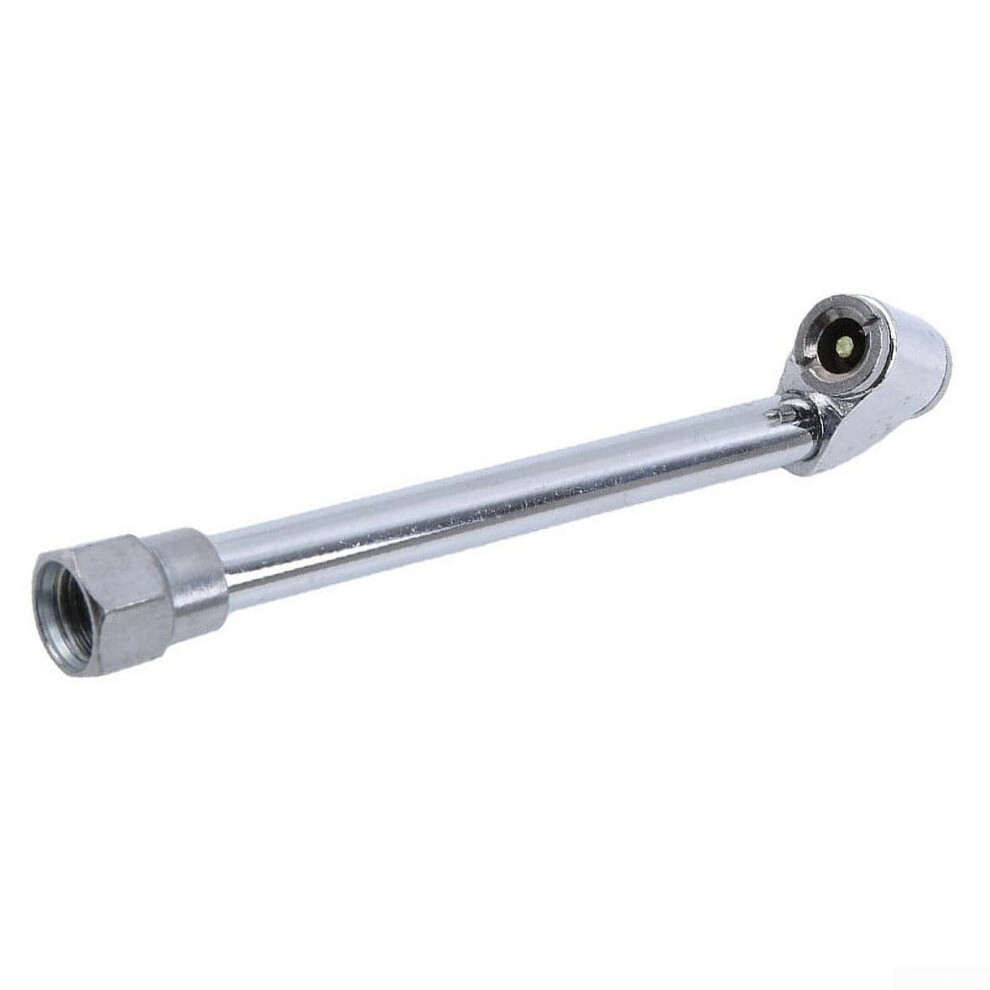 Car Tire Multi-Purpose Air Pump Hose Nozzle Gauge Inflator Inflatable Head Chuck 9399596125848