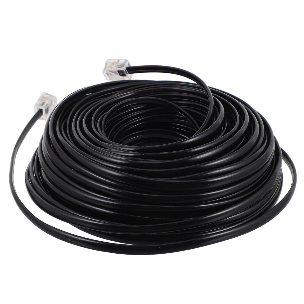 Long Telephone Extension Cord Phone Cable Line Wire 20 Meters Telephone Cord 9422877400843