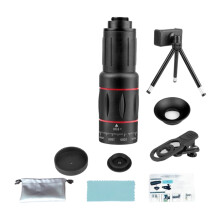 18/28/36/64X Telephoto Lens Magnifier Photography Lens for Most Mobile Phone Picture Video Taking Clip Type Telescope