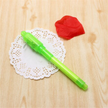 Invisible Ink Highlighter Green Multifunction Luminous Light Invisible Ink Pen Uv Money Checker Drawing Learning Pen 20Ml