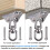 Sensory Swing Hanger with 360 Rotatable Swivel Hook and 4