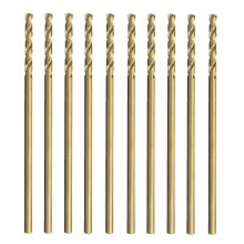 10Pcs 3/16 in.x 6 in. Cobalt Drill Bit Aircraft Extension Extra Long Deep Hole Metal Drill
