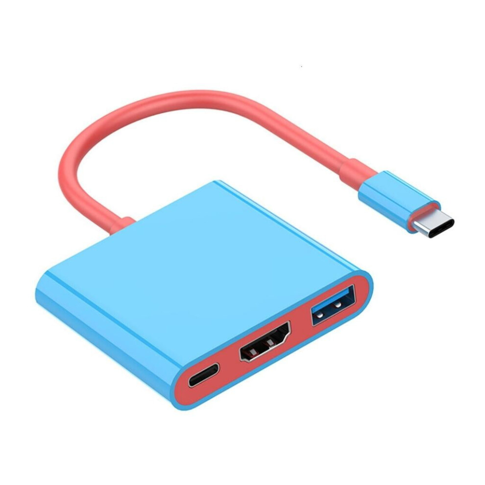Portable Tv Dock 3 In 1 Usb C Game Station With Hdtv Usb3.0 Usb C Port Adapter For Switch Console Multiple Gaming Device 9399596612669