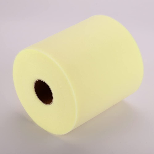 Ρολό από τούλι NestE 1,8 εκ. x 100 γιάρδες (Ιβουάρ) – για DIY τούλι, γάμους, baby shower, 1