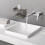 Rectangular Plastic Toilet Paper Holder Gray Wall-Mounted 5