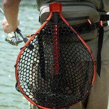 Telescopic Foldable Fishing Net Aluminum Pole 1pc