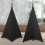 Speaker Stand Cover Stretchable Tripod Stand Scrim (Black Three Side) 4
