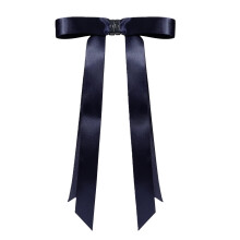 Magnetische Haarschleifen aus Satin mit abnehmbarem Band