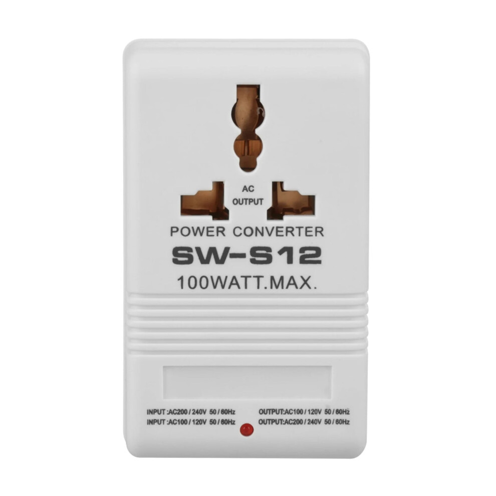 100W 110V/120V To 220V/240V Stepup& Down Voltage Converter Transformer (Cn Standard Plug) Power Converter Voltage Converter 9399596609621