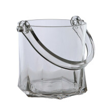 Acrylic Ice Bucket Creative Ice Cube Container Beer Bottles Tub Reusable Chiller