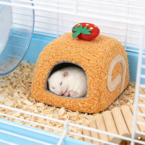 Cozy Winter Hamster Insulated For Small Warm Hideout & Bedding 1