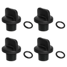 Set di tappi di scarico per pompe da piscina con O-ring (4 pezzi)