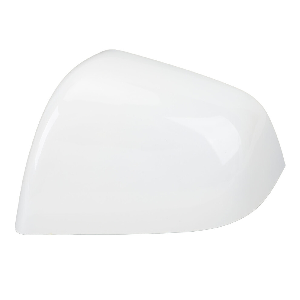Tesla Model Y Side Mirror Cover Left Pearl Exterior Replacement White 5061388435506