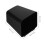 OULII 4Pcs Plastic Storage Baskets Black Hanging Cup Holders for Kitchen Organization 2