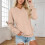 Felpa pullover in pile, morbida e termica, ideale per l'inverno, comoda e oversize con scollo rotondo e tasche, perfetta per il tempo libero e lo 2