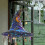 Chapeau de sorcière en vitrail décoratif à suspendre (1 pièce) 4