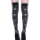 Halloween-Spinnennetz-Overknee-Strümpfe (1 Paar) 8