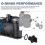 Poolpump dräneringspluggar set med O-ringar, 4 delar 2